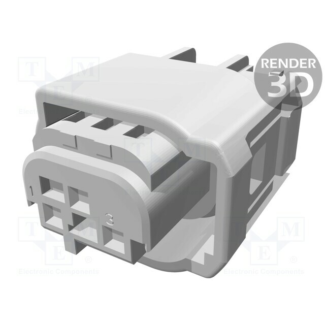 TE CONNECTIVITY Connector: automotive; plug; female
