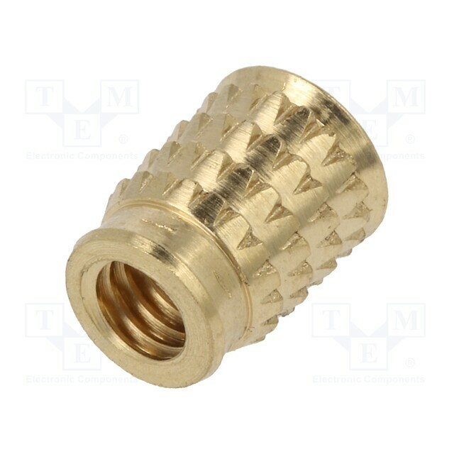 TAPPEX Threaded insert; brass; M4; BN