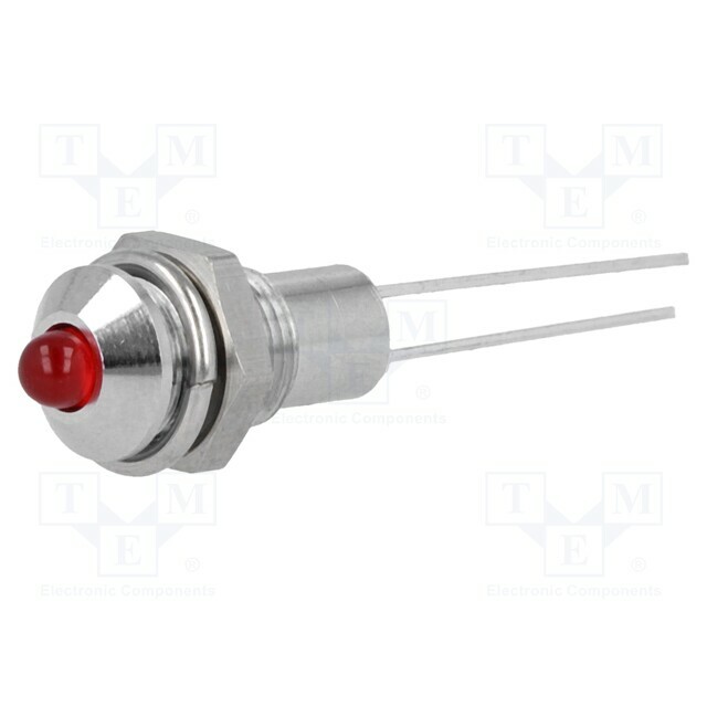 SIGNAL-CONSTRUCT Indicator: LED; prominent; red; Ø6
