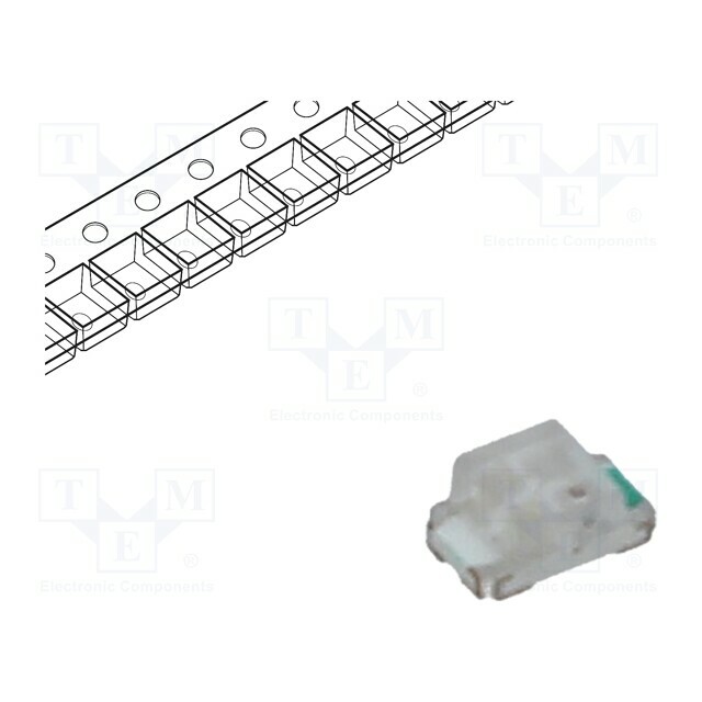 OPTOSUPPLY LED; RGB; SMD; 0805; 1
