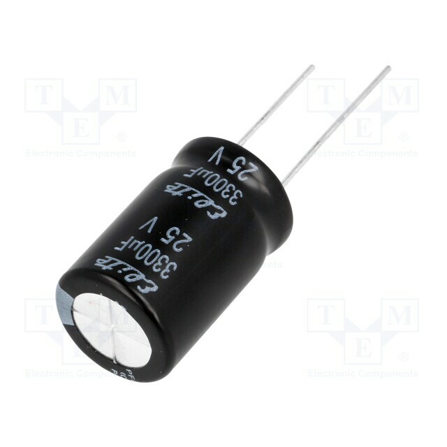 ELITE Capacitor: electrolytic; THT; 3300uF; 25VDC