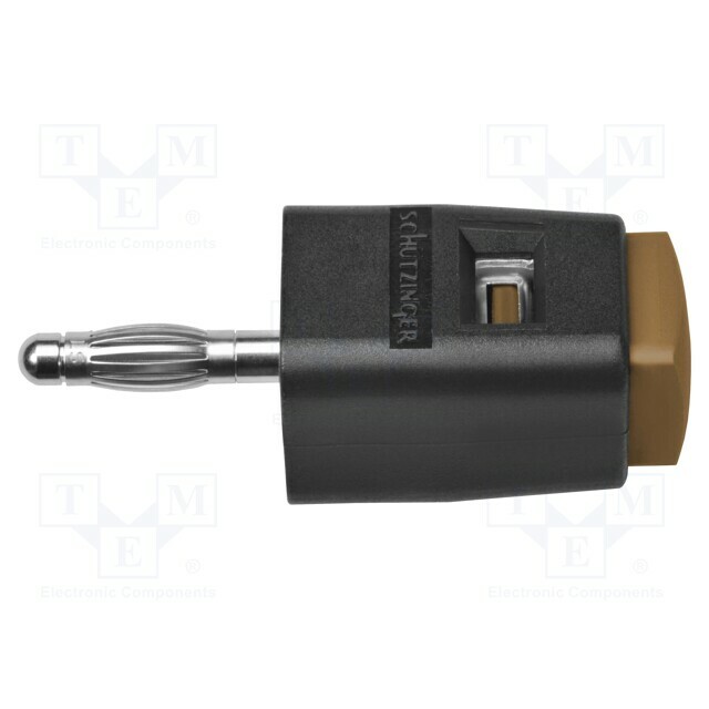 SCHUTZINGER Laboratory clamp; brown; 70VDC; 33VAC