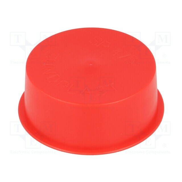 SUNDPLAST Stopper; Body: red; Out.diam: