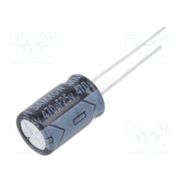 SAMXON Capacitor: electrolytic; THT; 470uF; 25VDC