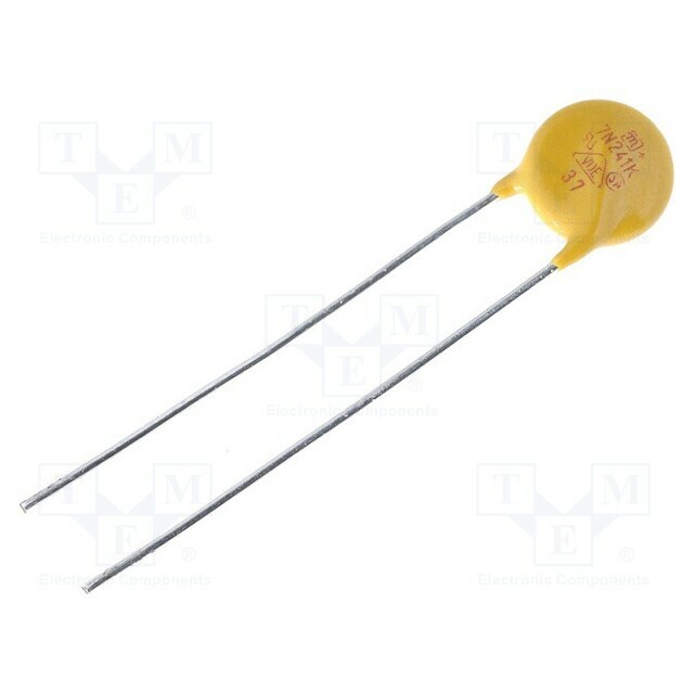 SR PASSIVES Varistor: metal-oxide; THT; 150VAC
