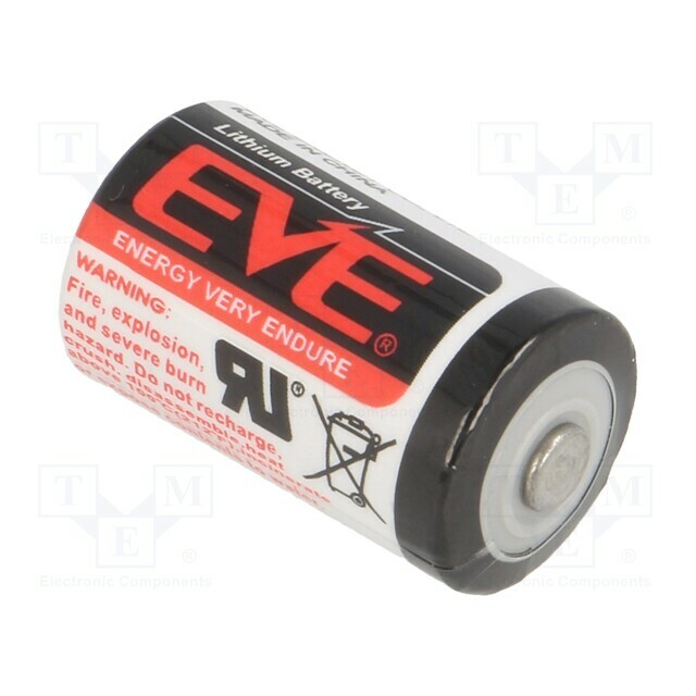 EVE BATTERY Battery: lithium; 1/2AA,1/2R6
