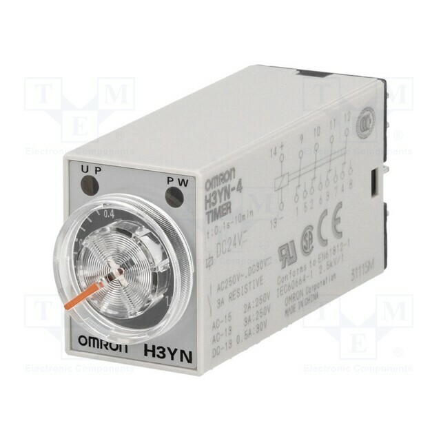 Omron H3YN-4 DC24 Timer 0,1s-10min