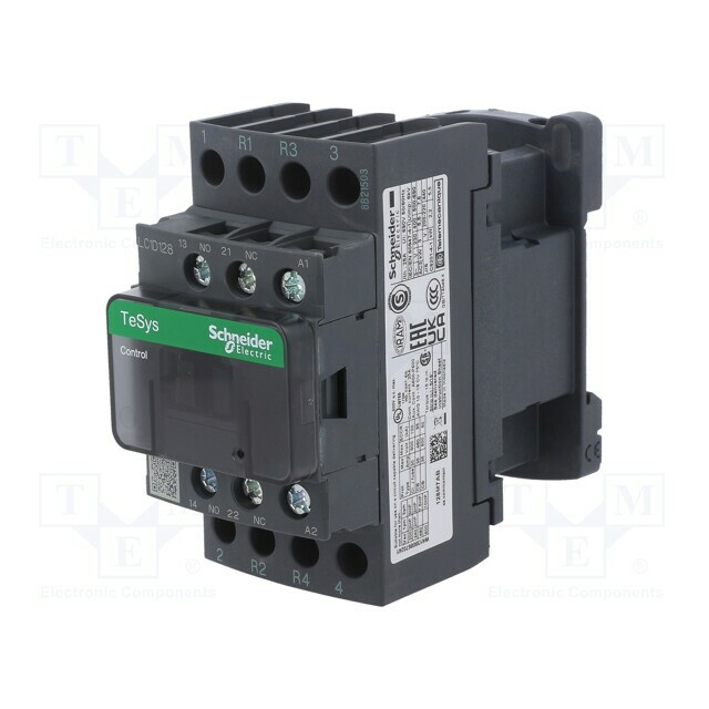 SCHNEIDER ELECTRIC Contactor: 4-pole; NC x2