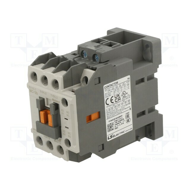 LS ELECTRIC Contactor: 3-pole; NO x3