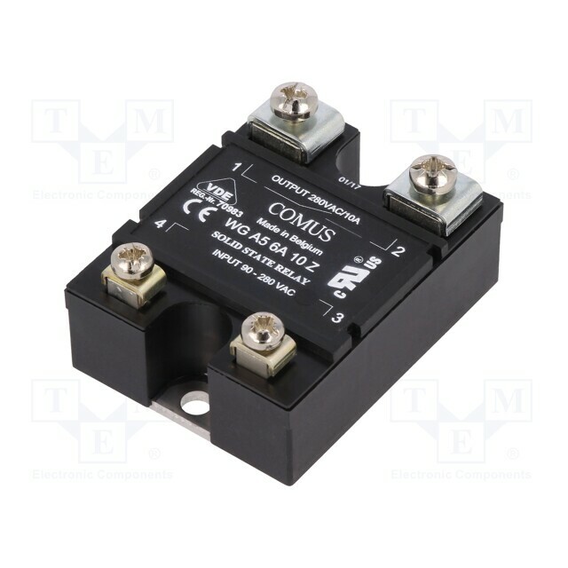 COMUS Relay: solid state; Ucntrl: 90÷280VAC