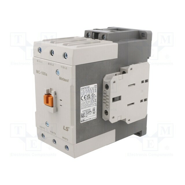 LS ELECTRIC Contactor: 3-pole; NO x3