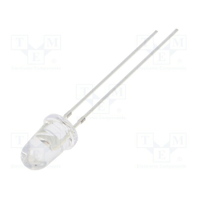 OPTOSUPPLY LED; yellow; 5mm; 43000÷50000mcd; 8°