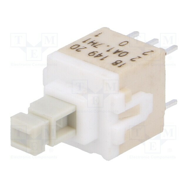C&K Switch: keypad; Pos: 2; DPDT
