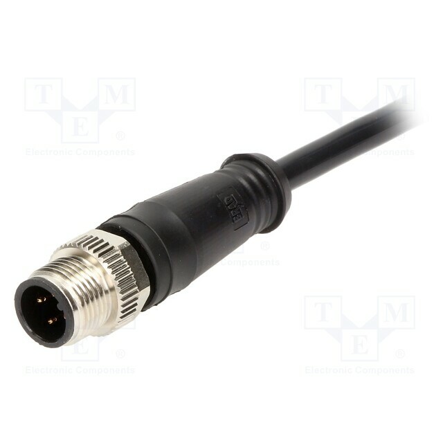 MOLEX Connector: M12; plug; male; Micro-Change