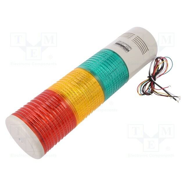 QLIGHT Signalling column; red/amber/green; LED; 24VDC