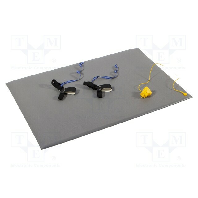COBA EUROPE Mat: floor; ESD; grey