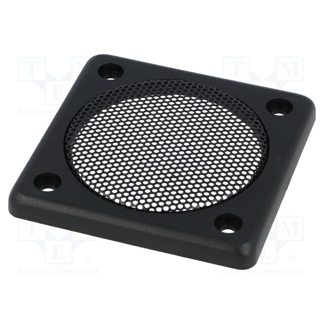 VISATON Loudspeaker grille; 73x73x7mm; ABS |