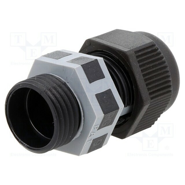 TECHNO Cable gland; PG9; IP68; polyamide