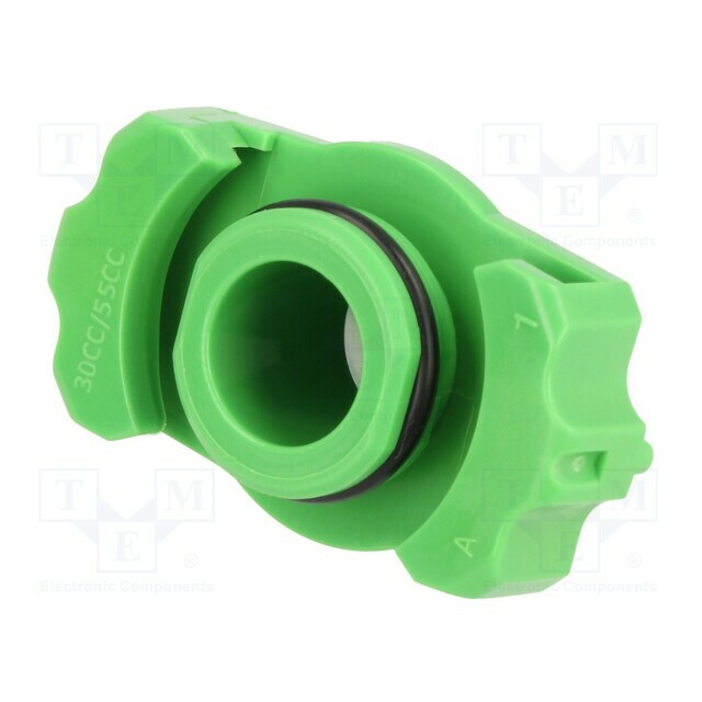 FISNAR Syringe adapter; 30/55ml; green; for