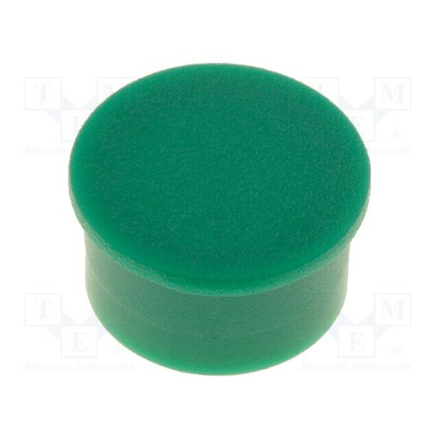 CLIFF Cap; thermoplastic; push-in; green |