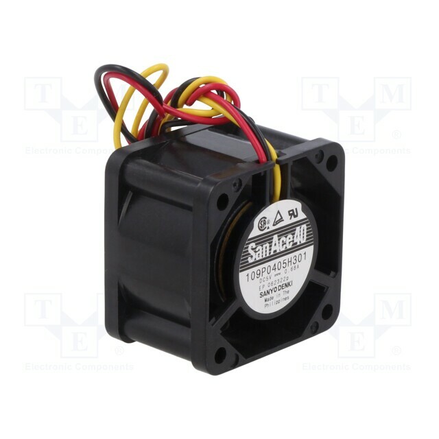 SANYO DENKI Fan: DC; 40x40x28mm; axial