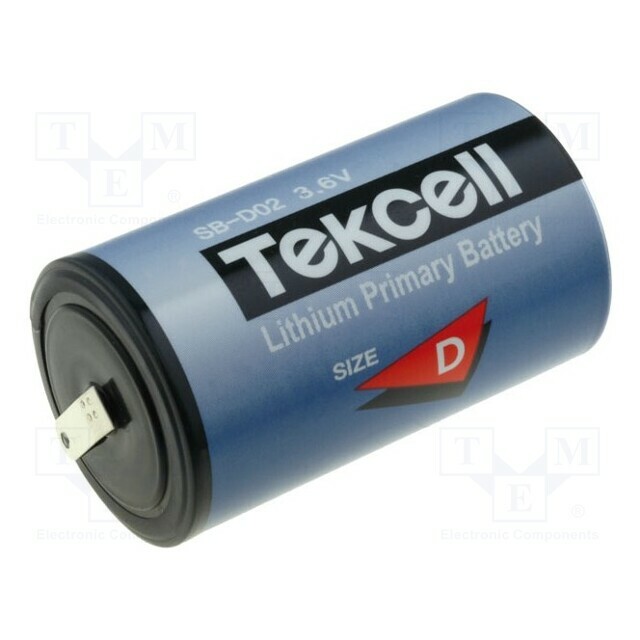 TEKCELL Battery: lithium; D; 3.6V