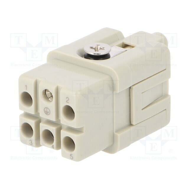 TE CONNECTIVITY Connector: HDC; female; HQ