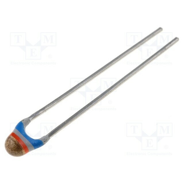 VISHAY Thermistor: NTC; 68kΩ; THT; 4190K