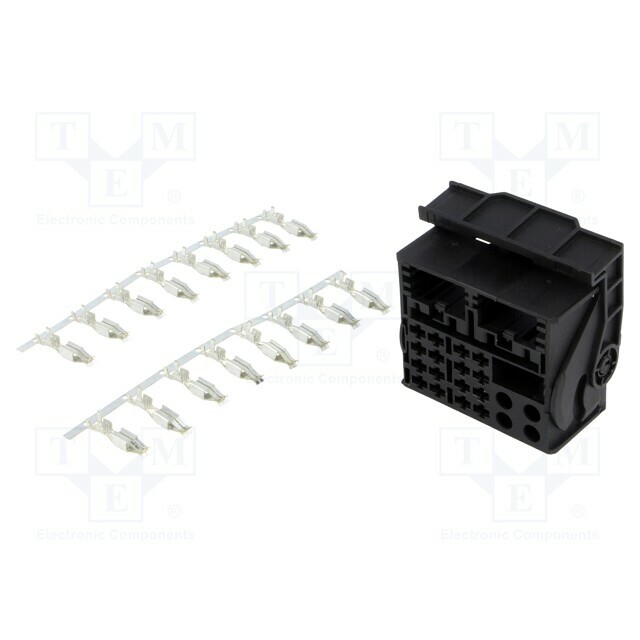 4CARMEDIA Connector housing; plug; Quadlock; PIN: