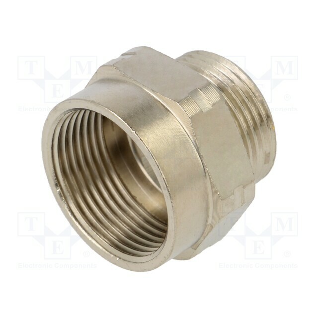 HELLERMANNTYTON Thread adapter; M25; PG16; brass