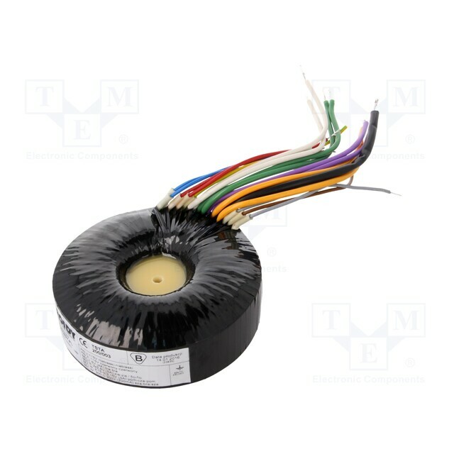 TOROIDY Transformer: toroidal audio; 200VA; 115VAC