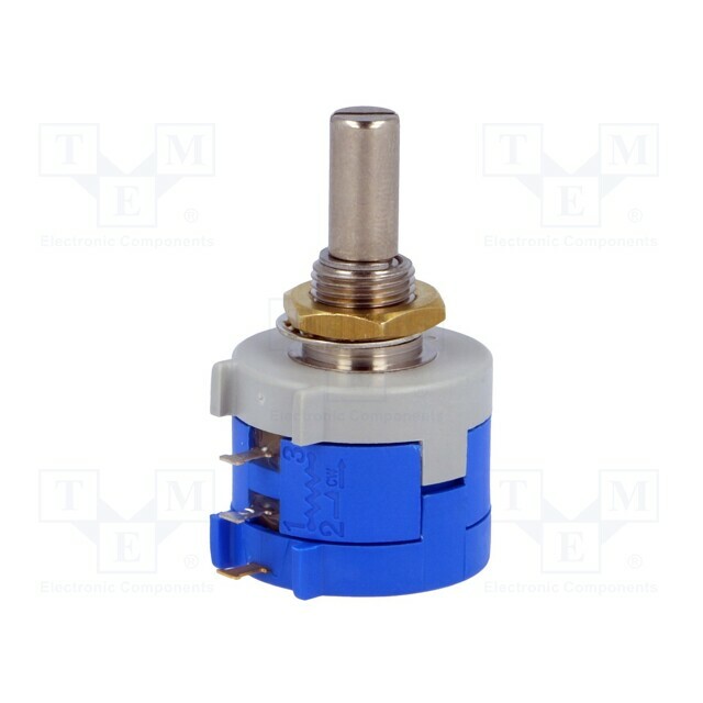 BOURNS Potentiometer: shaft; 5kΩ; multiturn; 2W
