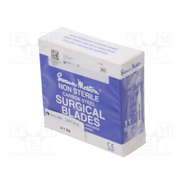 SWANN-MORTON Scalpel; Blade length: 39mm; W: