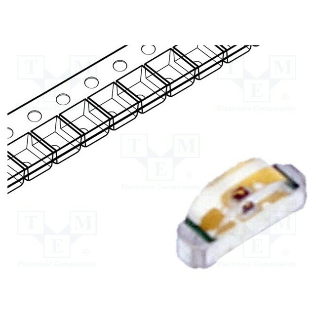 LITEON LED; red; SMD; 0804; 18÷54mcd