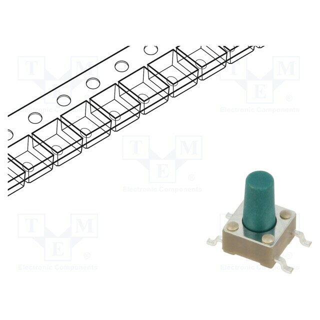 TE CONNECTIVITY Microswitch TACT; SPST-NO; Pos: