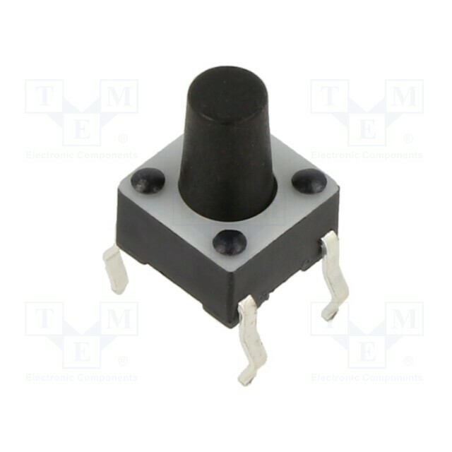 E-SWITCH Microswitch TACT; SPST-NO; Pos: 2