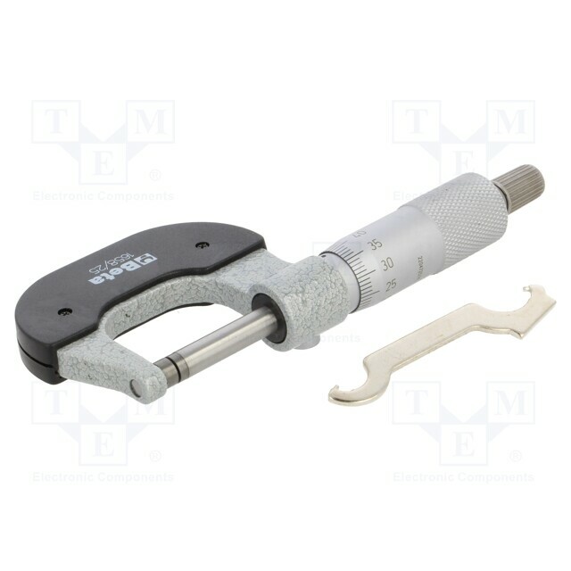 BETA Micrometer; Range: 0÷25mm; external |