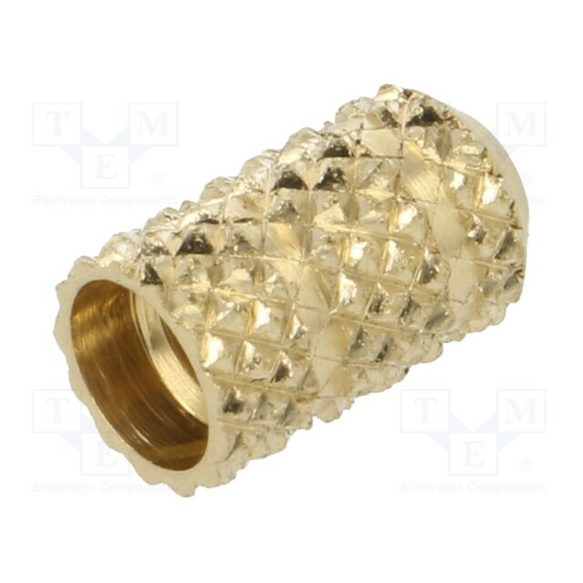 TAPPEX Threaded insert; brass; M5; BN
