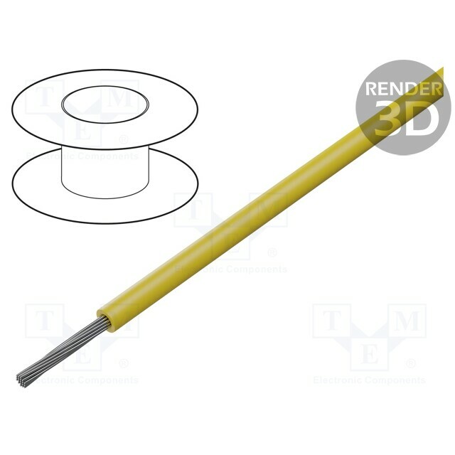 BELDEN Wire; stranded; Cu; 24AWG; PVC