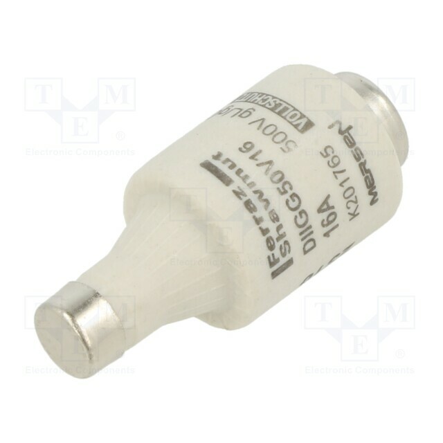 MERSEN Fuse: fuse; DII; industrial; 16A
