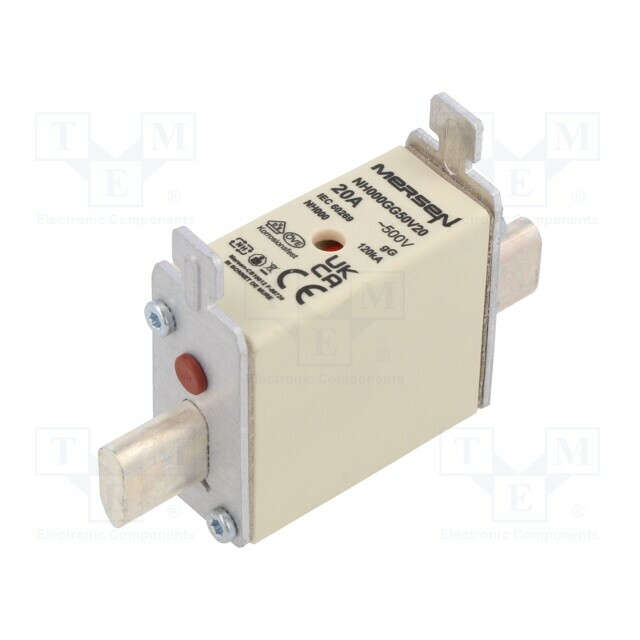 MERSEN Fuse: fuse; NH000; ceramic,industrial