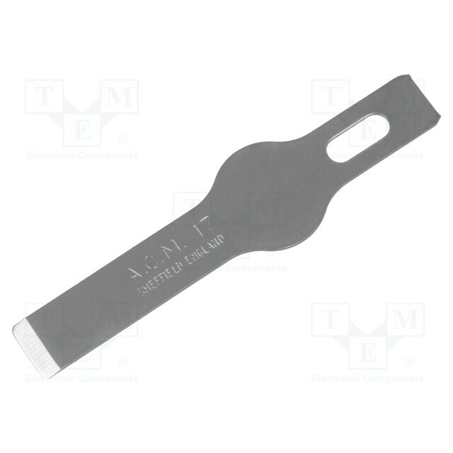 SWANN-MORTON Scalpel; L: 43mm; Tipwidth: 6mm