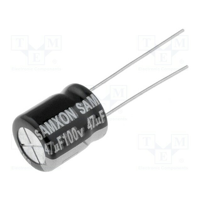 SAMXON Capacitor: electrolytic; low ESR; THT