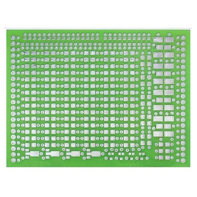 SOLDER PEAK Board: universal; single sided