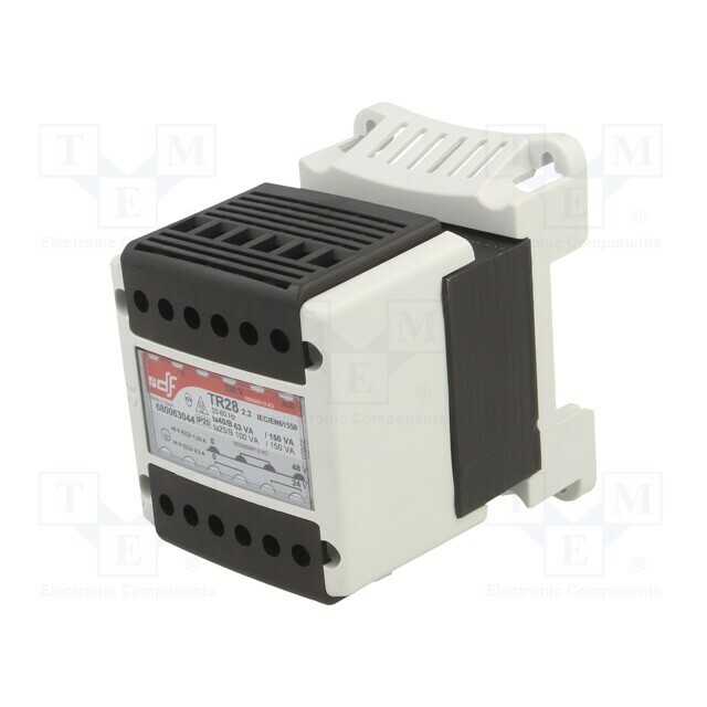 DF ELECTRIC Transformer: mains; 63VA; 230VAC