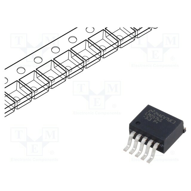 TEXAS INSTRUMENTS PMIC; DC/DC converter; Uin: