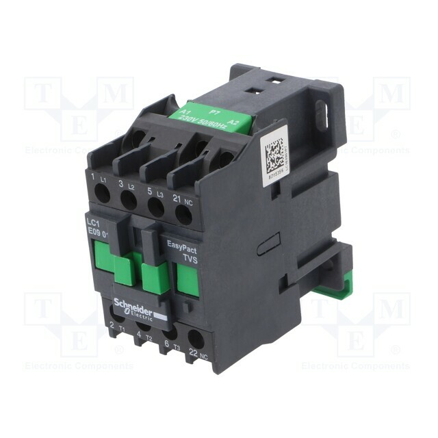 SCHNEIDER ELECTRIC Contactor: 3-pole; NO x3