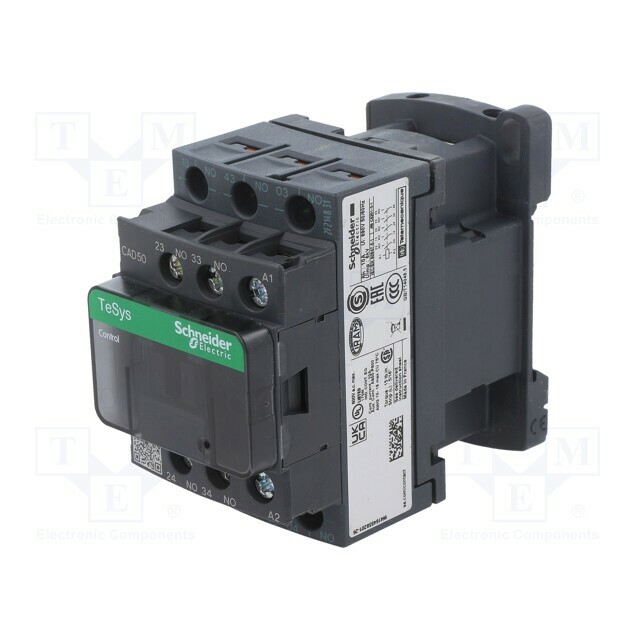 SCHNEIDER ELECTRIC Contactor: 5-pole; NO x5