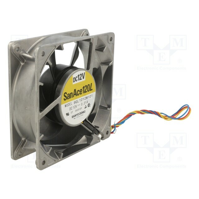 SANYO DENKI Fan: DC; 120x120x38mm; axial
