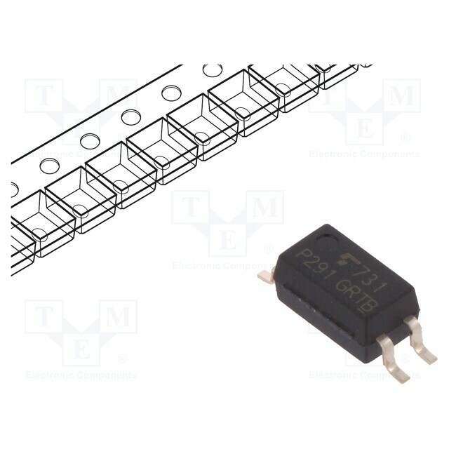 TOSHIBA Optocoupler; SMD; Ch: 1; OUT: